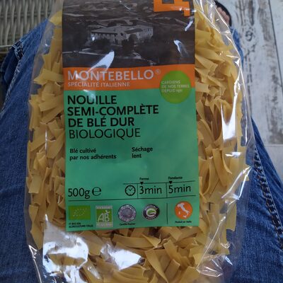 Nouille semi-complete de blé dur