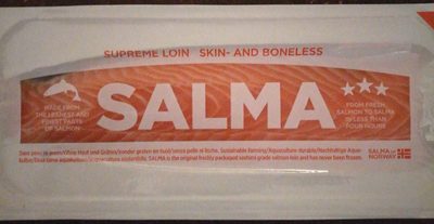 Coeur de saumon front packaging