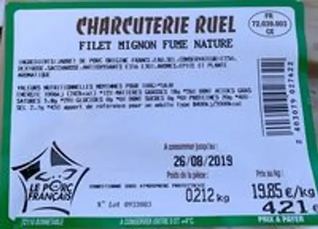 Filet Mignon Fumé Nature