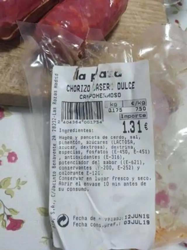 Unknown front packaging