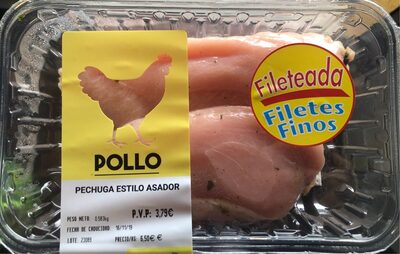 Pechuga estilo asador