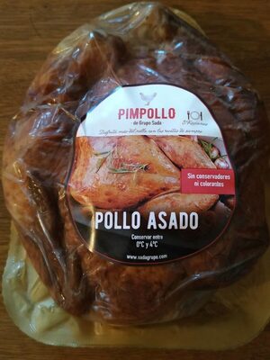 Pollo asado pimpollo front packaging