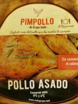 Pollo asado front packaging