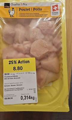 Poulet front packaging