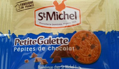 Petites galettes St Michel aux pépites de chocolat