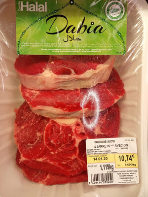 viande bovine a mijoter front packaging