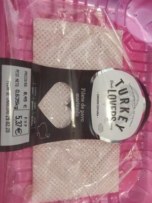 Filete de pavo marinado