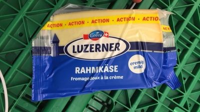 Luzerner sweet cheese with cream