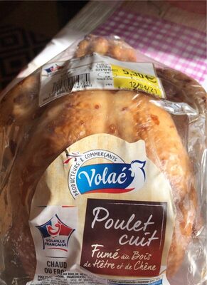 Poulet cuit fumé