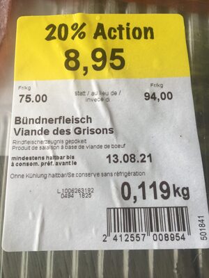 Unknown front packaging