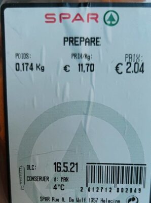 Américain préparé