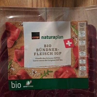 Bio Bündnerfleisch