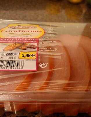 Filetes de pavo pimentón