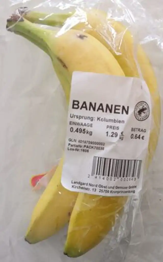 Bananen front packaging