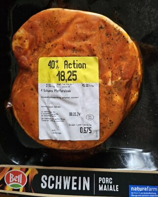 Schweins Pfeffersteak