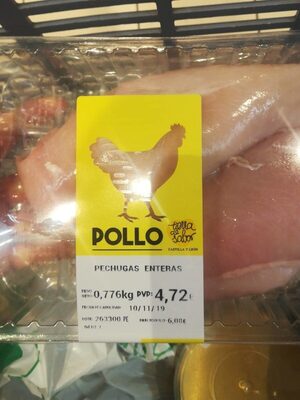 Pollo Pechugas enteras