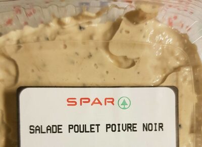 Salade poulet poivre noir