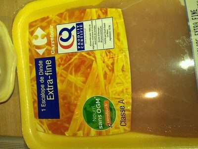 Escalope De Dinde 154 g front packaging