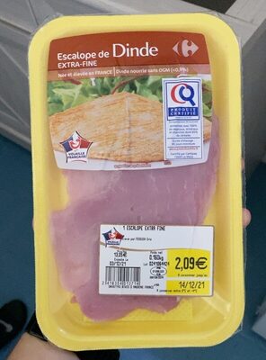 Escalope de dinde extra fine