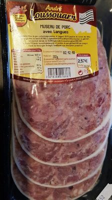 Museau de porc front packaging