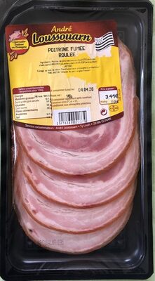 Poitrine fumée roulée 148gr