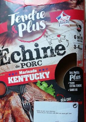 Échine de porc marinade Kentucky
