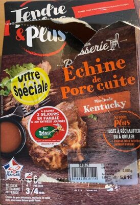 Echine de porc cuite