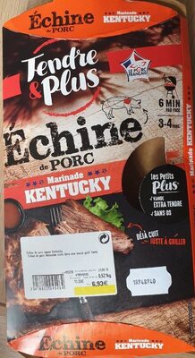 Échine de porc marinade Kentucky
