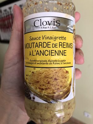Sauce vinaigrette moutarde de Reims à l’ancienne