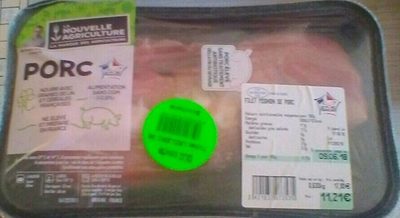 Filet mignon de porc front packaging