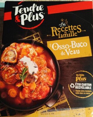 Les recettes de famille, Osso-Buco de Veau front packaging