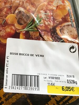 Osso-bucco de veau