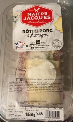 Roti de de porc 3 fromages