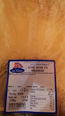 Filets de maquereaux fumés front packaging