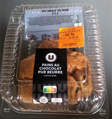 Pains au chocolat pur beurre