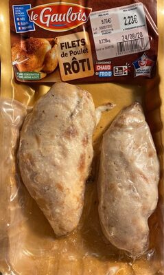 Filets de poulet rôti