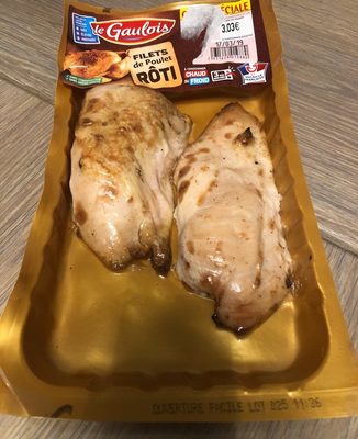 Filet de pouler roti front packaging