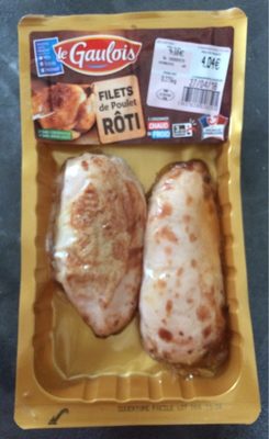 Filets de poulet rôti