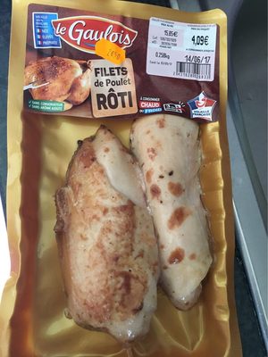 Filets de poulet roti