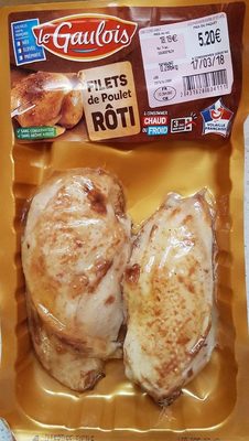 Filets de poulet rôti