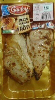 Filets de poulet rôti