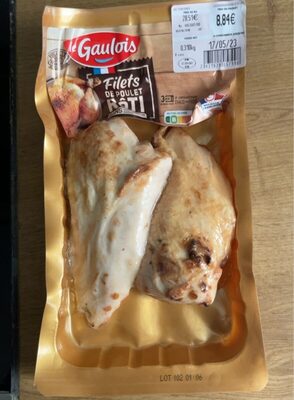 Filets de poulet rôti