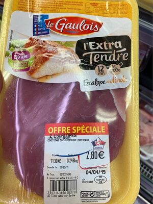 Escaloppe extra tendre