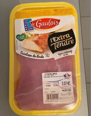 2 escalopes de dinde