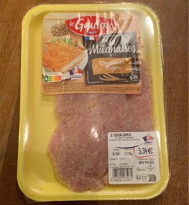 Les milanaises Chapelure Nature