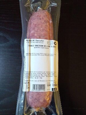 Véritable saucisson de lyon à cuire