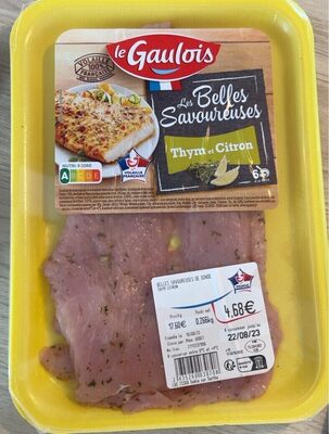 Belles Savoureuses de Dinde Thym & Citron