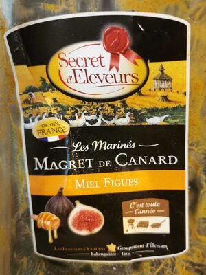 Magret de canard mariné aux figues saveur miel