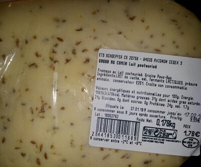 Gouda au cumin
