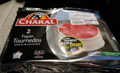 2 pavés en TOURNEDOS front packaging